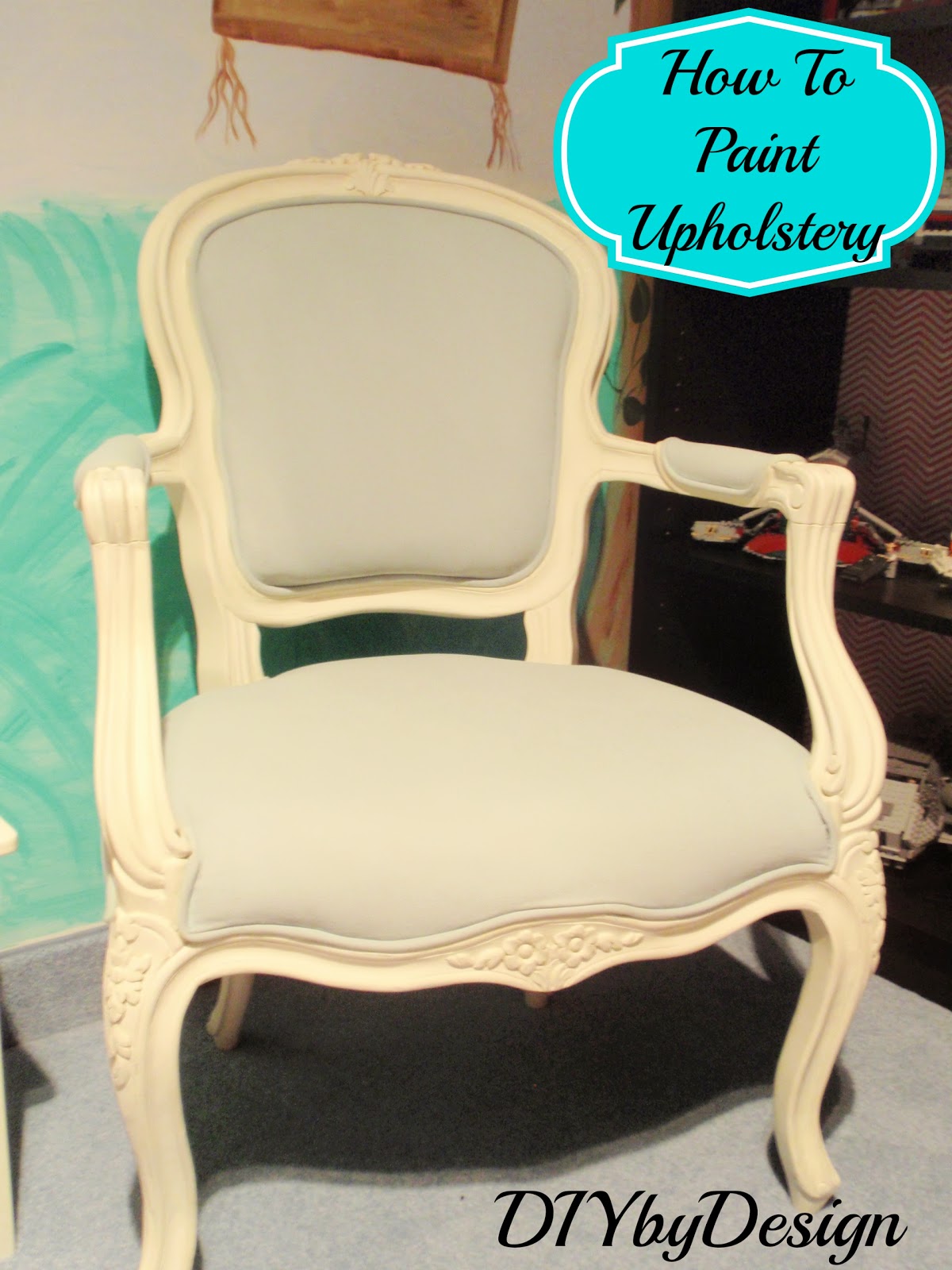 DIY By Design How To Paint Upholstery diy-by-design-how-to-paint-upholstery