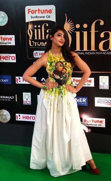 Actress Aindrita Ray at iifa utsavam awards 2017 Actress Aindrita Ray at iifa utsavam awards 2017