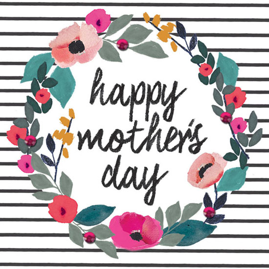 print & pattern MOTHER'S DAY 2017 stop the clock