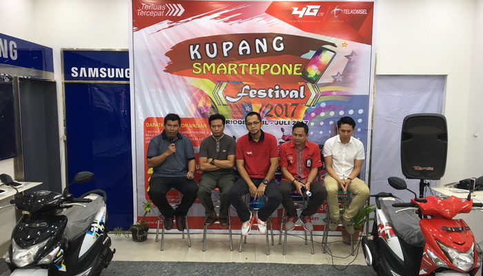 Kupang Smarthpone Festival 2017, Pelanggan Telkomsel Berpeluang Raih Honda Beat