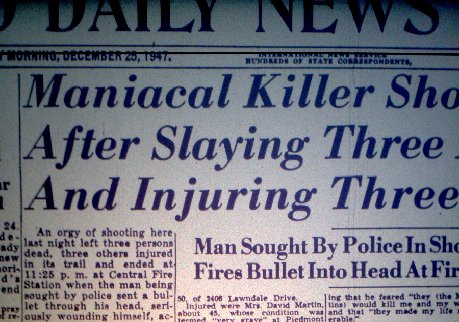 TVparty! Christmas Eve 1947 Massacre