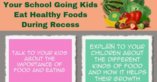How Do You Make Sure Your School Going Kids Eat Healthy Foods During ...