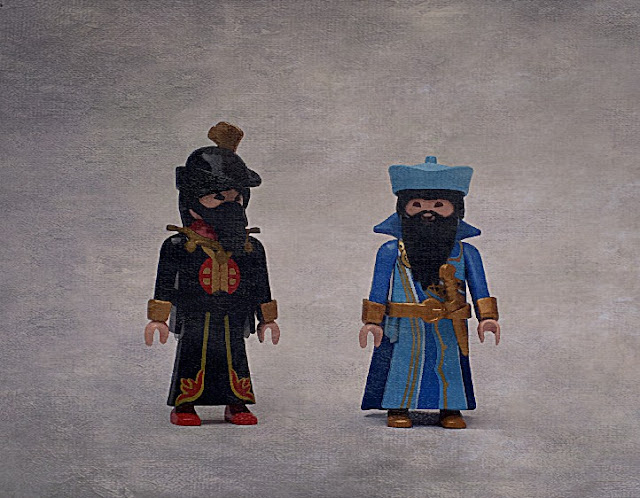PLAYMOBIL CUSTOM CHINESE AND MONGOL WARRIORS MARCO POLO