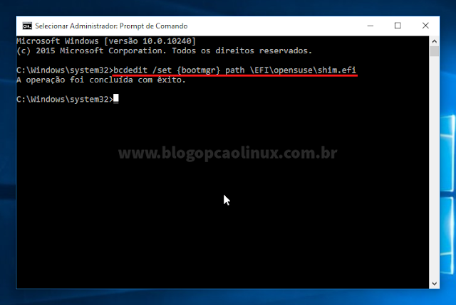 Tela do Prompt de Comando, no Windows Tela do Prompt de Comando, no Windows