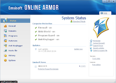 Online Armor Free Edition