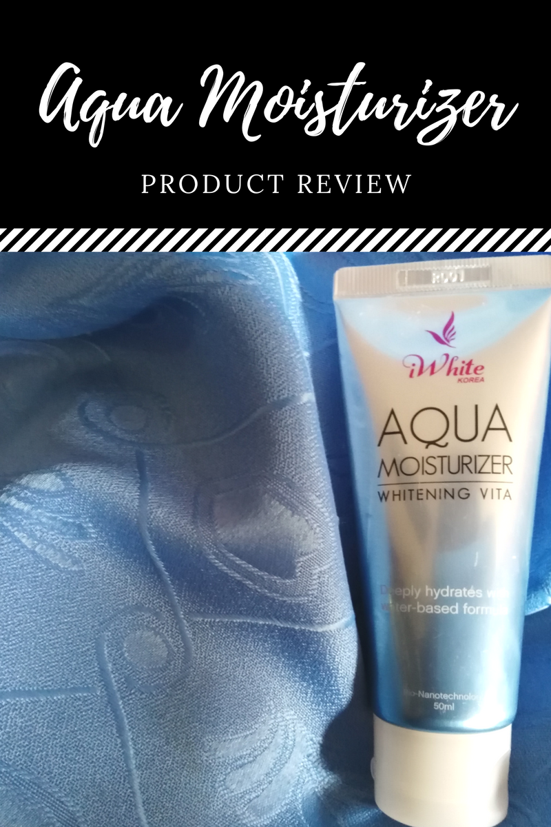 iwhite aqua moisturizer review
