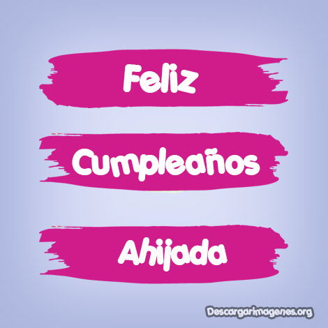 Imágenes de feliz cumpleaños para ahijadas.