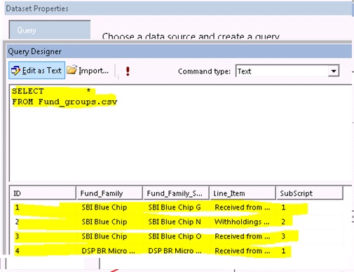 Talk to Anup: How to use CSV file as Data Source in SSRS Report