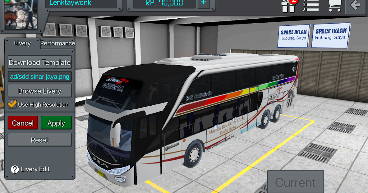 Gambar Bus Simulator Indonesia Sinar Jaya