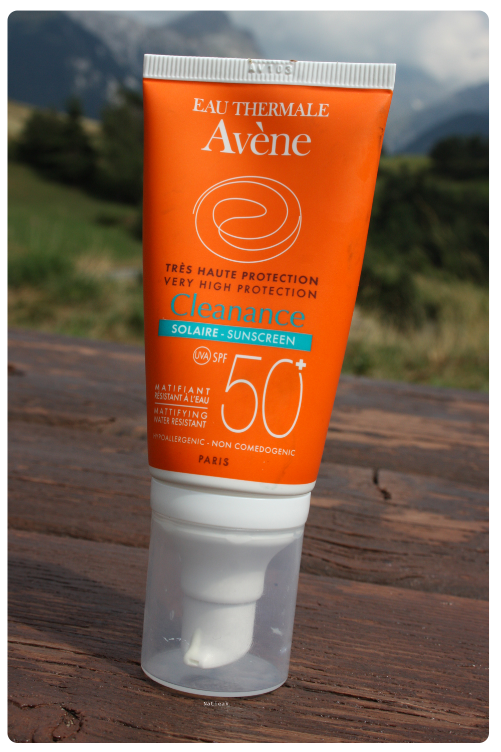 peau acneique Cleanance  solaire d'Avène