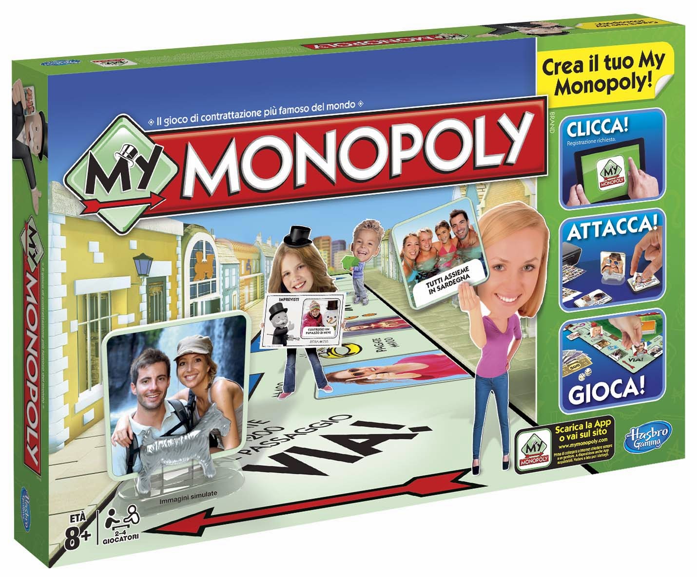 Il nuovo My Monopoly il re dei giochi in scatola di Hasbro diventa personalizzabile! Il nuovo My Monopoly il re dei giochi in scatola di Hasbro diventa personalizzabile!