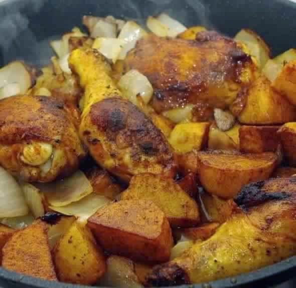 Chicken With Potatoes And Onions Recipe Jennifer Recipes
