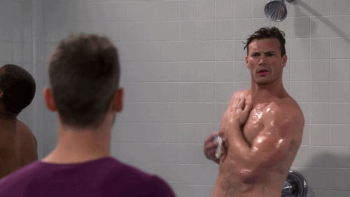 Derek Theler and Tahj Mowry sexy from Baby Daddy.
