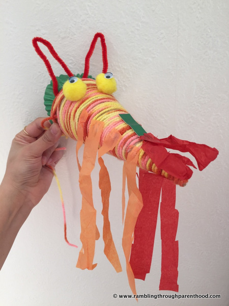 Rambling Through Parenthood : Dragon Mask for Kids