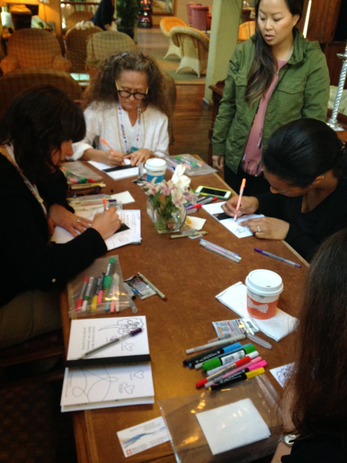 Art Room Blog Sakura / Zentangle Art Lesson plan writing group....