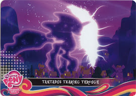 My Little Pony Tantabus Tearing Through Equestrian Friends Trading Card