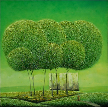 tranh vũ công điền