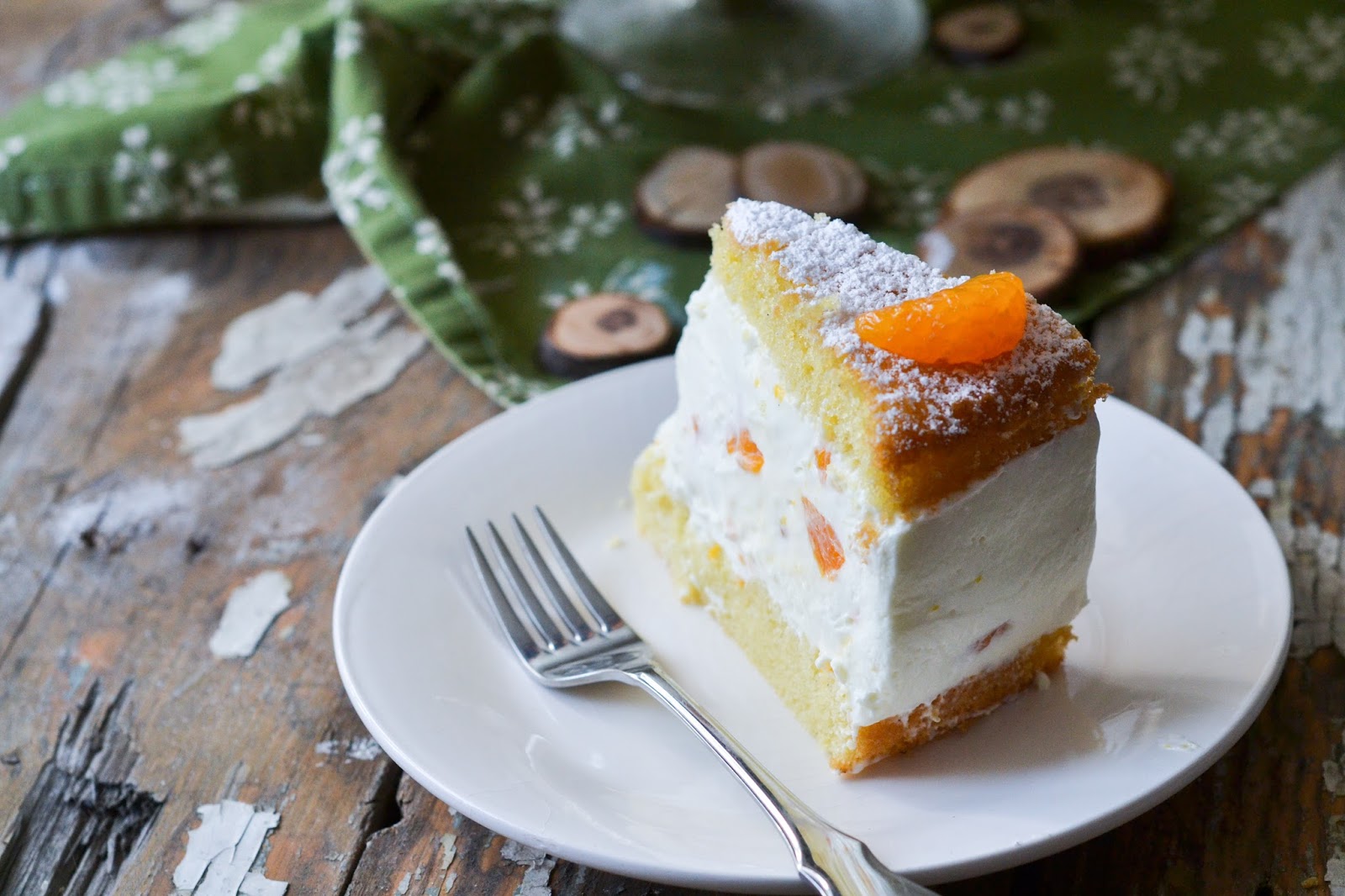 Christina macht was: Quark-Sahne-Torte mit Mandarinen