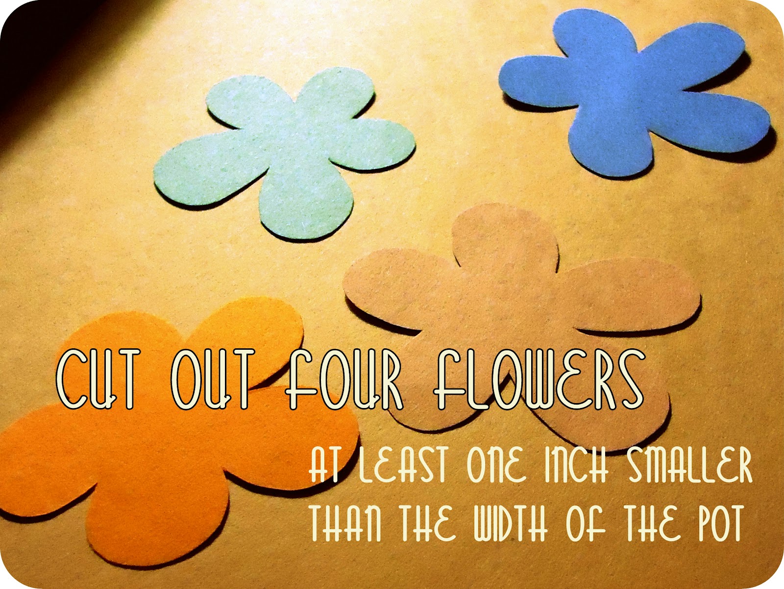 karewares diy mother's day flower pot card
