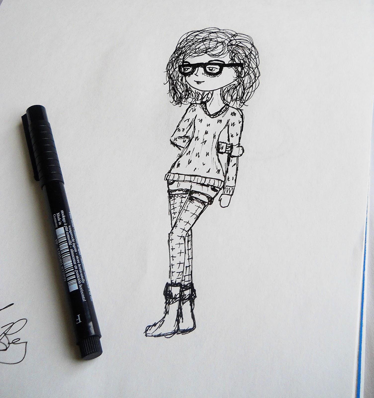 Gingerly 30 Day Drawing Challenge Day One