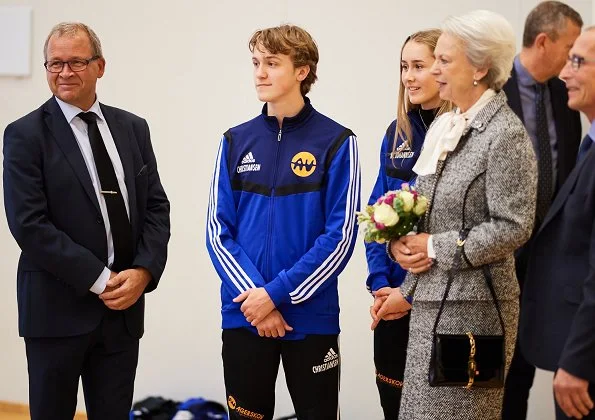 Princess Benedikte attended the 100th anniversary of Agerskov Youth School in Southern Jutland