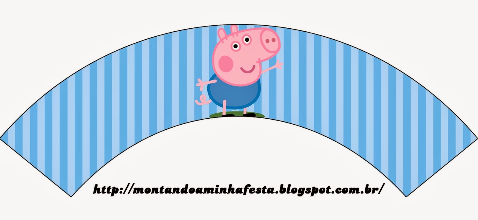 George Pig: Imprimibles, Invitaciones y Tarjetas Gratis. Wrappers para cupcakes.