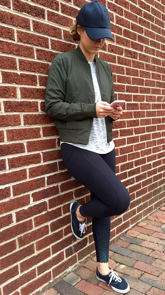 lululemon non stop bomber jacket