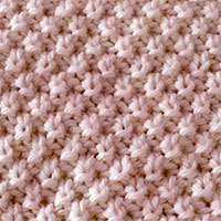 Learn Double Seed Knit Purl Pattern with our easy to follow instructions at HandKnittingStitches.com