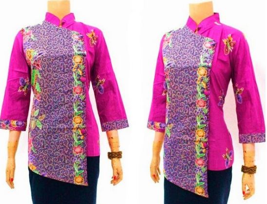 15 Contoh Model Baju  Seragam  Batik Pegawai Bank  Trend 2019