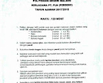 Download Soal Kerjasama Pln 2018 Polinema Politeknik Negeri Malang Pendekar Edu