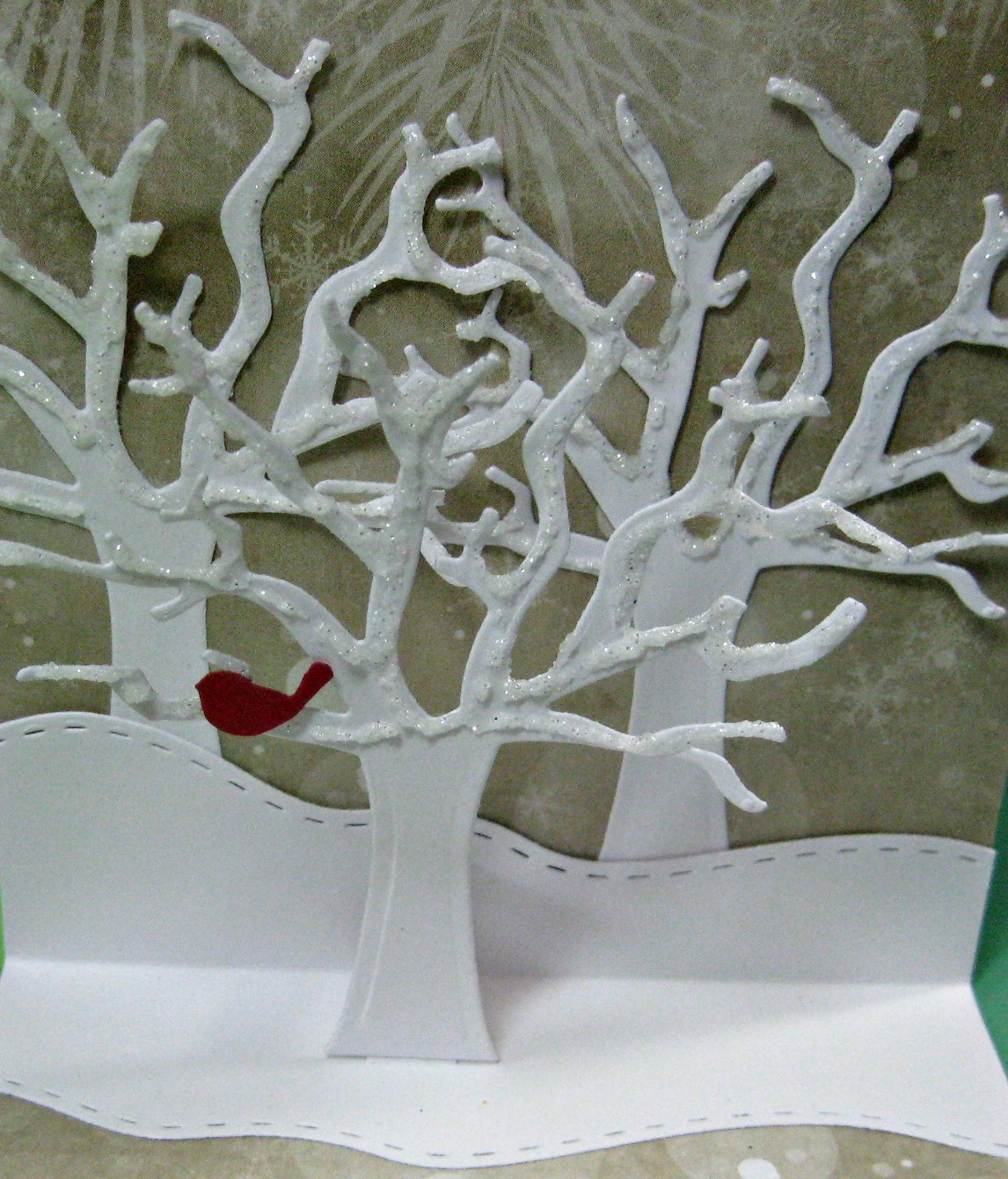 Karen's Kreative Kards Pop Up Tree Cards for all Seasons in my Latest