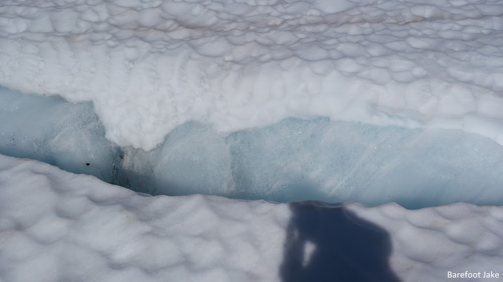 Blue Glacier crevasse Blue Glacier