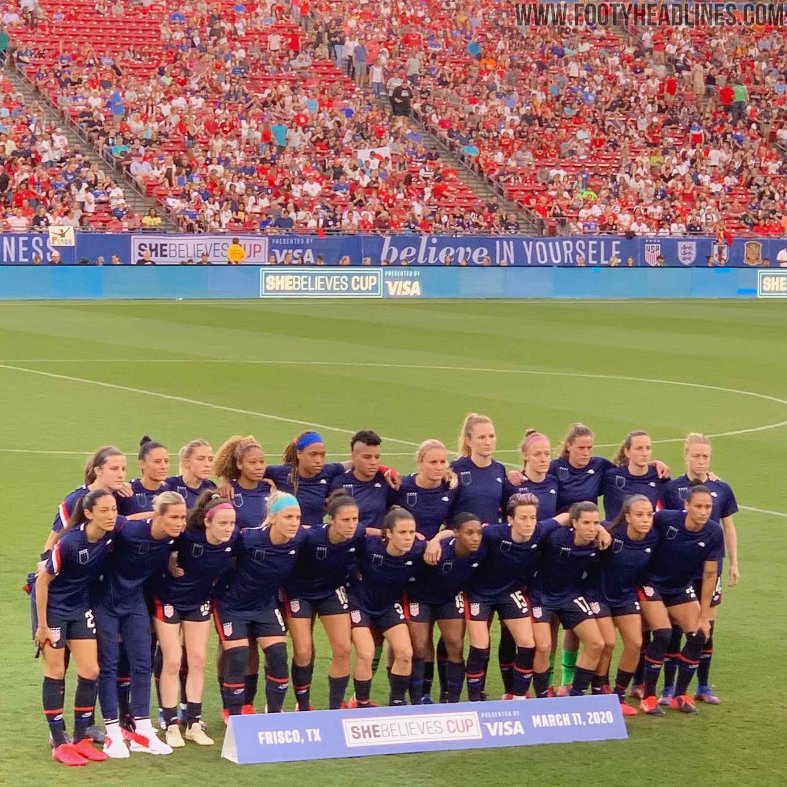 US Women's Soccer Team Wears Kits Inside Out Here Is Why Footy