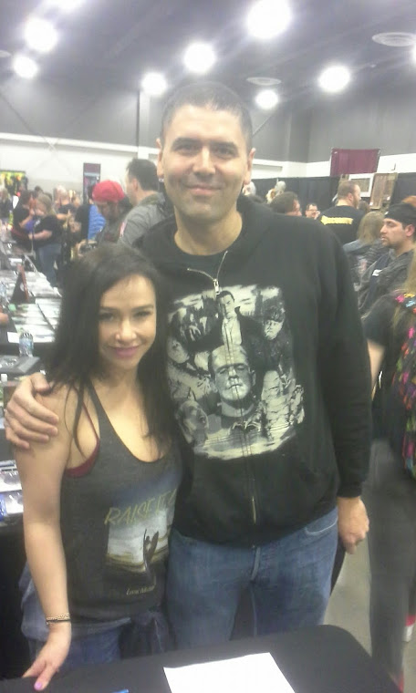 Me with Danielle Harris (in 2018)