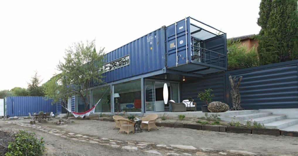 Best Prefab Modular Shipping Container Homes: Two Story Container House