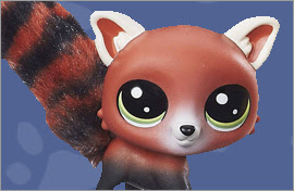 LPS Red Panda Pets