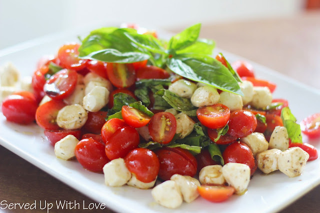 Caprese Salad recipe from Served Up With Love