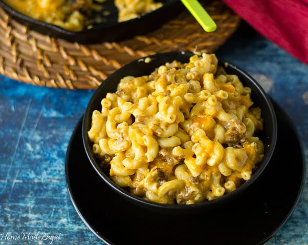 Macaroni and Cheese recipe with Oxtail
