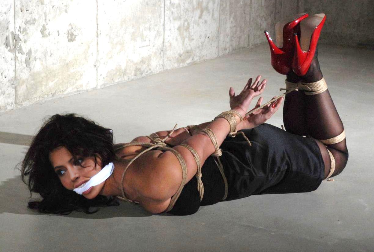 Hogtied Bondage Actress | BDSM Fetish