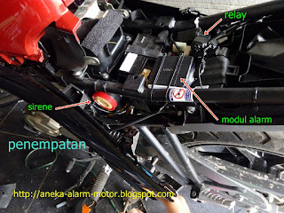 Cara pasang alarm motor Yamaha All New Vixion 2017 Cara pasang alarm motor Yamaha All New Vixion 2017