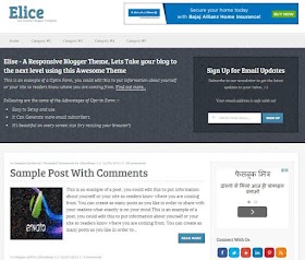 top 10 blogger template