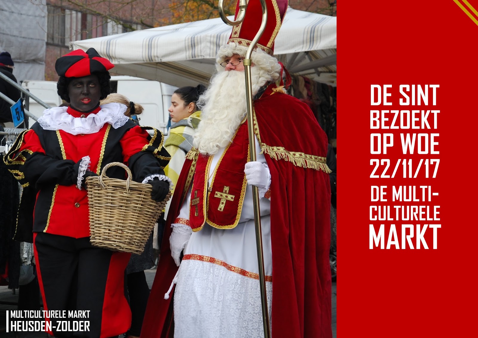 Nieuws HeusdenZolder Alles wat leeft en gebeurt Sinterklaas bezoekt de multiculturele markt op Nieuws HeusdenZolder Alles wat leeft en gebeurt Sinterklaas bezoekt de multiculturele markt op