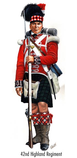 JJ's Wargames: 42nd Royal Highland Foot Regiment