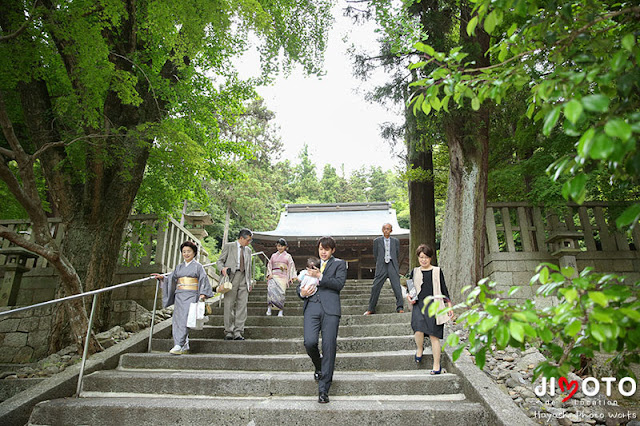 彦根市の新神社でのお宮参り出張撮影