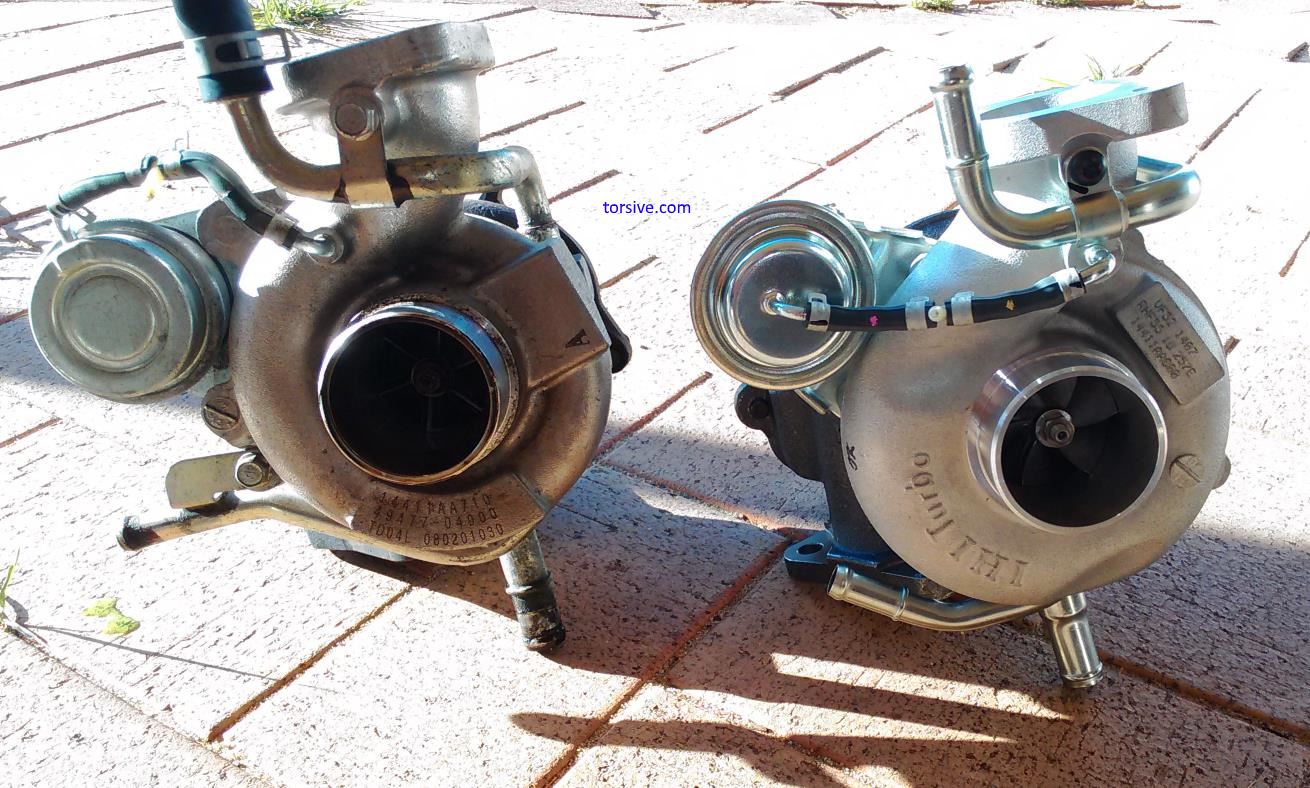 TD04 vs VF52 Turbo Comparison Review torsive