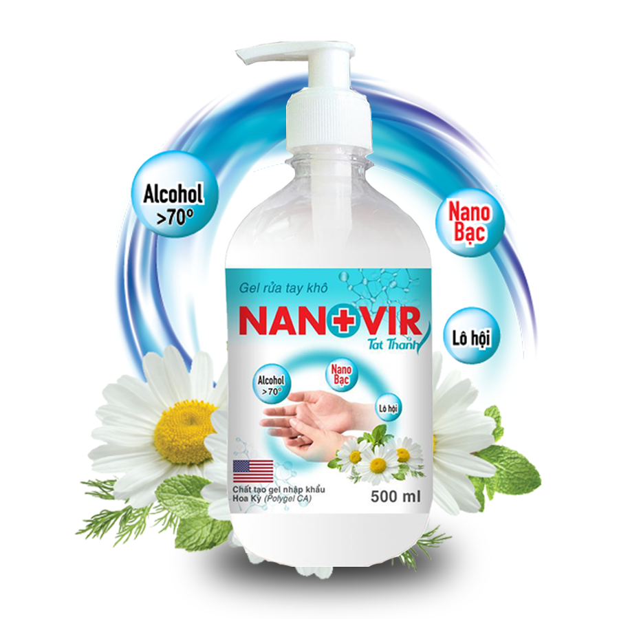 GEL rửa tay NANOVIR