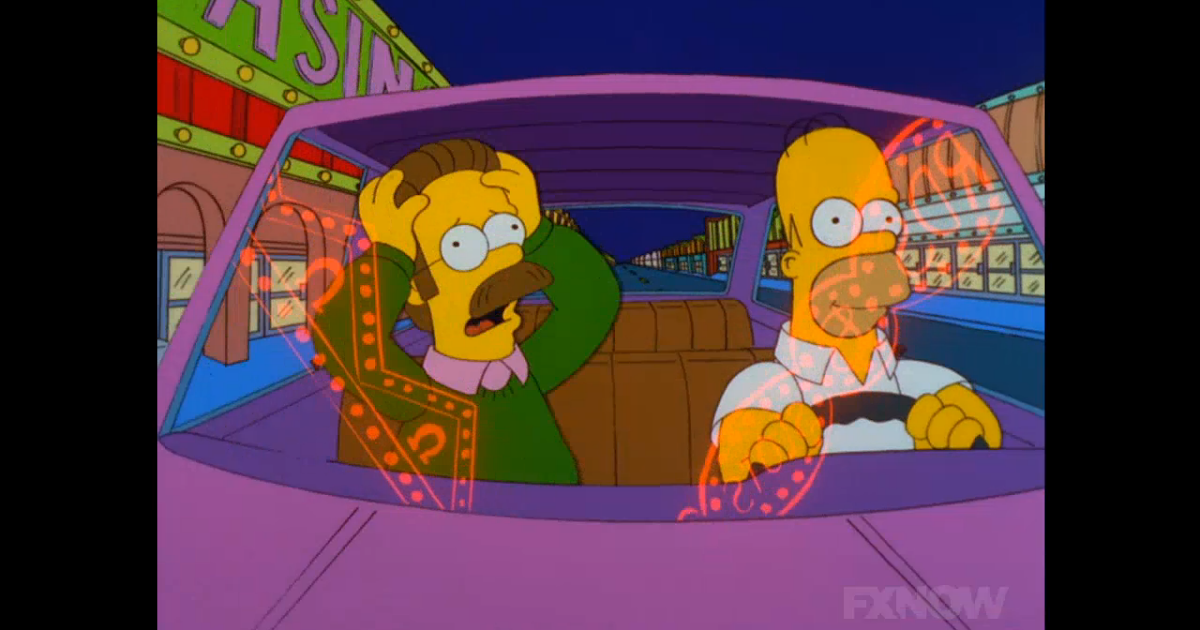 The Review Nebula Scullyfied Simpsons "Viva Ned Flanders" (Season 10