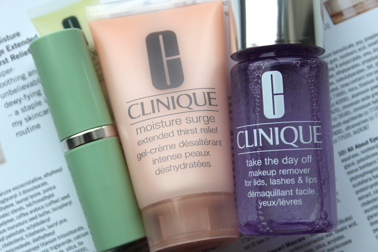 the beauty series | uk beauty blog: glamour magazine with free clinique ...