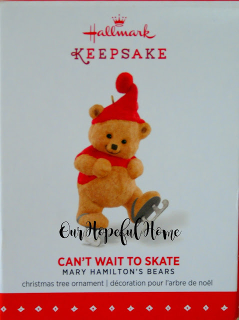 2015 Can't Wait to Skate Mary Hamilton's Bears Christmas Ornaments vintage Christmas