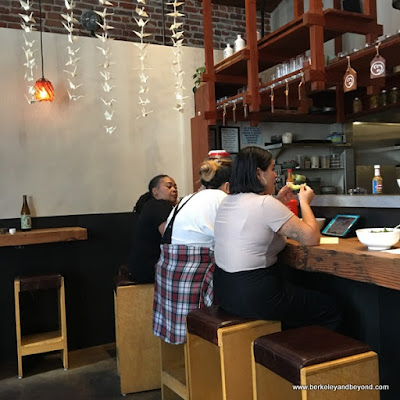 dining counter at Onsen in San Francisco, California